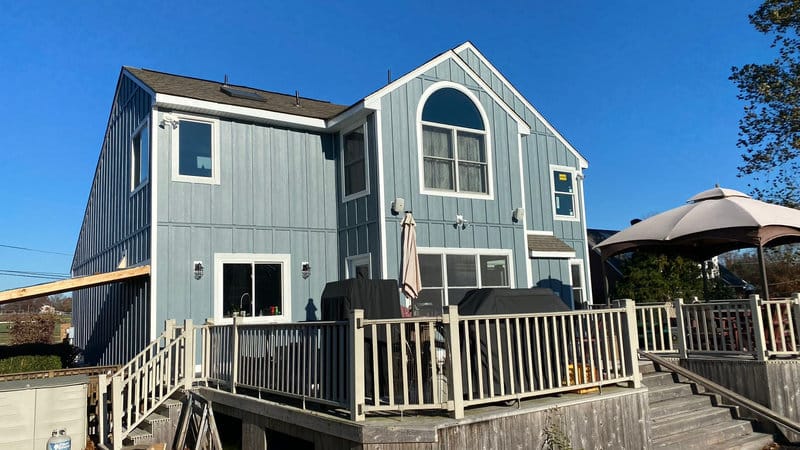 architectural grade siding on home renovation