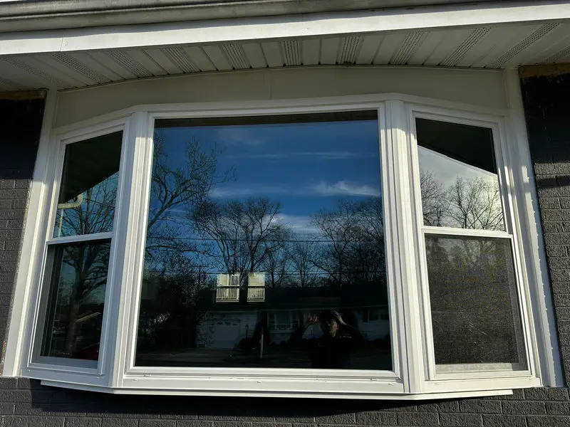 bay window replacement in living room