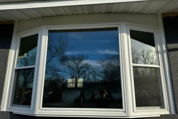 bay window replacement in living room